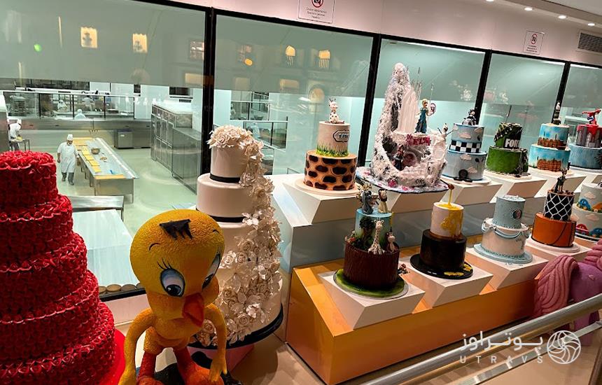 کارگاه پخت کیک در موزه شکلات استانبول 